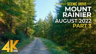 Wild Roads of Mount Rainier National Park - 5K Scenic Drive through Mountain Forests - Part #3