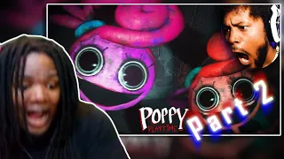 SCREAMING at the SCARIEST chapter.. _Poppy Playtime Chapter 2 Part 2 By CoryxKenshin | Reaction!!!!