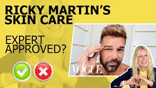 My Reaction To Ricky Martin's Skin Care Routine