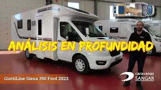 2023 GiottiLine Siena 390 Ford (ANÁLISIS EN PROFUNDIDAD) | CARAVANAS SANGAR