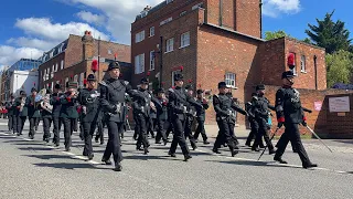 Changing the Guard Windsor - 4.5.2024 Band of the Bugles and Rifles