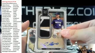 2018 Topps Museum Baseball Case Break PYT #5