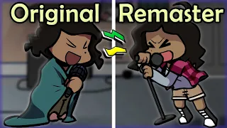 SUNDAY: Original VS Remaster | FNF Mods