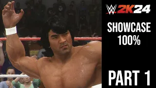 WWE 2K24 SHOWCASE MODE (PS5) PART 1 - Ricky Steamboat Vs Randy Savage (All Objectives)