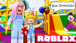 Llevo a mi Hija al Parque de Juegos mas Extraño de Roblox