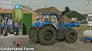 Animal Care ( Cow, Pig & Chiken ), Wrapping Grass Bales│Gelderland│FS 22│Timelapse#7