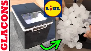 LIDL machine à glaçons SILVERCREST fabrique à glacons ice maker Eiswürfelmaschine Macchina ghiaccio