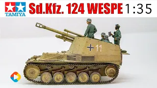 MAQUETA TAMIYA   GERMAN SELF PROPELLED HOWITZER WESPE | ESCALA 1:35 | EN ESPAÑOL   DonGregorioYJack