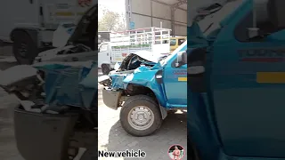 New vehicle Accident #tata #Narendrasahu