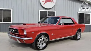 1965 Mustang Coupe Review & Test Drive at Coyote Classics