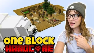 Minecraft Skyblock One Block, but it's HARDCORE [Ep2]