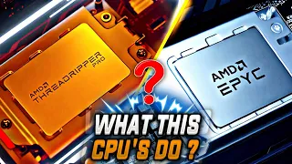 DID YOU KNOW THE WORK OF THREADDRIPPER AND EPYC ? || STAR DESK || #amd #ryzen #cpu #processor