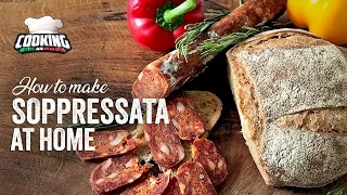 Homemade Sopressata Step by Step by an Italian at home in your fridge AUTHENTIC method