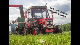 BEST OF ZETOR ENGINE SOUND | THE MOST BEAUTIFUL SOUNDS OF ENGINES | FARM BOY CZ