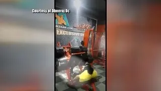 Shocking Gym Workout Knee Injury!