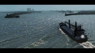 Ship Simulator: Calais Port Arrival Record 2023/11/26