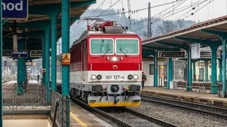 Vlaky Česká Třebová | Trains in the station Česká Třebová 27.7.2023