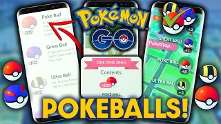 HOW TO GET *A LOT OF POKEBALLS* in POKEMON GO | CITY & COUNTRY GRINDING METHODS!