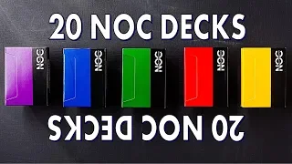 Best Playing Cards - NOC Review - 20 decks!
