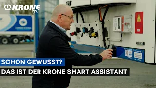 Did you know? This is the KRONE Smart Assistant. | KRONE TV
