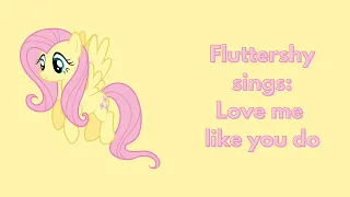 Fluttershy - Love me like you do (AI Cover)