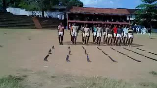 Gampaha Bandaranayake College Final Drill Display