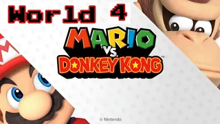WORLD 4 | Merry Mini-Land | Mario vs. Donkey Kong