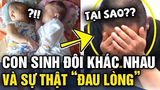 Thấy con SINH ĐÔI nhưng lại khác nhau, ông bố âm thầm XÉT NGHIỆM ADN và sự thật té ngửa | Tin 3 Phút