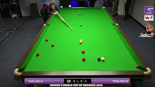 Thailand A v Thailand B - Women's Snooker World Cup SF (June 2019)