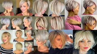 Best Top 40+ Short Pixie Bob Haircuts 2023-2024// Bob Pixie Haircut for women