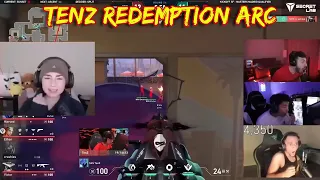 Kyedae and PROS react to TenZ REDEMPTION ARC in VCT AMERICAS 2024