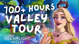 VALLEY TOUR 👑 I played 700+ HOURS of Disney Dreamlight Valley