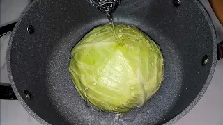 Why I Didn't Know This CABBAGE Recipe Before? BETTER THAN MEAT!