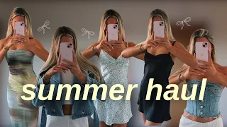 summer TRY ON clothing haul ☀️ new in Zara, Bershka + Vinted!