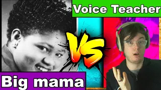 Big Mama Thornton Live - Voice teacher reacts!