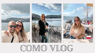 Jeden dzień nad JEZIOREM COMO | Mediolan i Como CITY BREAK cz.2 | Vlog