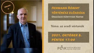 Hermann Róbert történész előadása