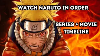 How To Watch Naruto In Order (Movies Included)