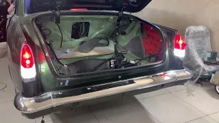 Gaz 21 Volga rear lighting installation