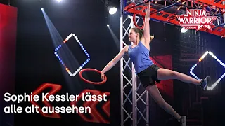 Sophie Kessler lässt die restlichen Frauen ihrer Vorrunde hinter sich | Ninja Warrior Germany 2022