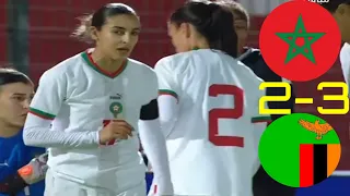 ملخص مباراة زامبيا ضد المغرب | Morocco vs Zambia