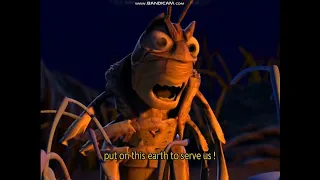 A Bug's Life (1998) Flik vs. Hopper Scene (Sound Effects Version)