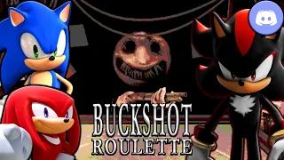 Sonic, Knuckles, and Shadow Take On Buckshot Roulette