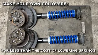 How to make your own Coilovers on a budget!