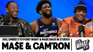 JOEL EMBIID GIVES WEMBY HIS WELCOME TO THE NBA MOMENT WITH 70 & MA$E IS BACK IN STUDIO!! | S3 EP.14