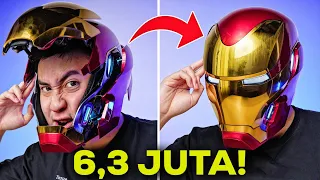 NYOBAIN HELM IRON MAN MARK 50 SUPER CANGGIH YANG HARGANYA 6,3 JUTA! | MECHAHEAD IRON MAN MARK L