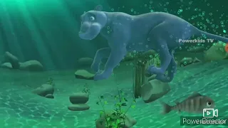 the jungle book (tv show) underwater scenes