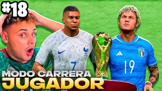 😱 LA GRAN FINAL DEL MUNDIAL de LUCA BAGGIO vs MBAPPÉ | FC 24 Modo Carrera Jugador - Ep.18