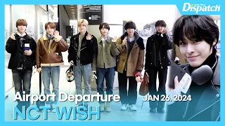 NCT WISH, Gimpo International Airport DEPARTURE