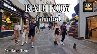 Kadıköy İstanbul |4k Walking Tour in the Beautiful Streets of Kadıköy İstanbul